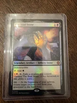 The Soul Stone Marvel's Spider-Man MTG Foil Near Mint - Image 1