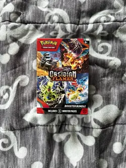 Pokemon TCG: Scarlet & Violet Obsidian Flames Booster Bundle 6 Packs New Sealed - Image 1