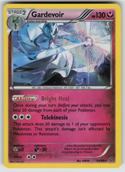 Gardevoir 54/98 Holo Rare Ancient Origins Pokemon Holo Lightly Played - Image 1