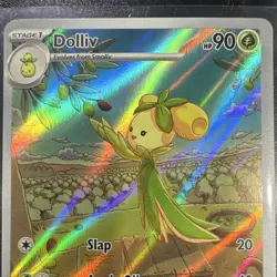 The Pokemon Company Dolliv 200/198 SV01 Illustration Rare Full Art Holo EN - Image 5