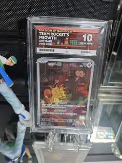 Team Rocket's Meowth 109 ACE 10 Gem Mint | 2025 Japanese Pokemon | Glory of TR - Image 2