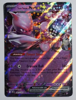 Pokemon TCG Team Rockets Mewtwo EX 81/182 Destined Rivals - Image 1