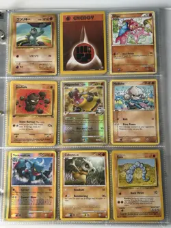 Old Pokemon Cards VINTAGE Rare Collection binder Holo WOTC 1999 & 2000s Era Lot - Image 3