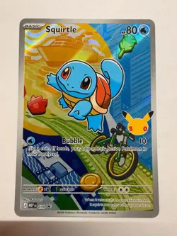 Squirtle 039 Holo Promo ME: Mega Evolution Promo Pokemon Near Mint - Image 1