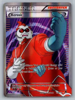 Xerosic (119 Full Art) XY - Phantom Forces #119/119 Ultra Rare,Holo Pokemon Card - Image 1
