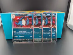 Pokemon TCG Team Rocket's Honchkrow X4 Playset 127/217 Holo Rare Ascended Heroes - Image 1