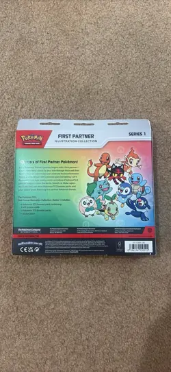 Pokemon TCG First Partner Illustration Collection Series 1 3-Pack Promo English - Image 2