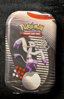 Pokemon TCG Unova Mini Tin - Black Bolt White Flare - Mienshao & Klinklang - Image 1