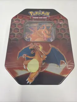 Pokemon TCG - Hidden Fates - Charizard GX Tin - New And Sealed - Image 1