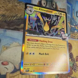 Iono’s Kilowattrel 182 SVP Black Star Promo Iono’s Journey Together Pokemon TCG - Image 2