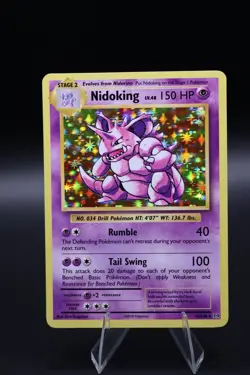 Nidoking Holo 45/108 XY Evolutions Near Mint NM Pokemon Card - Image 1