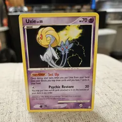 Uxie Pokemon TCG Legends Awakened Rare Card #43/146 - Image 1