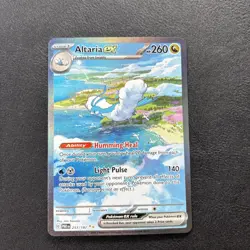 Pokemon TCG Altaria EX Holo Card Sv04: Paradox Rift 253/182 NM - Image 1