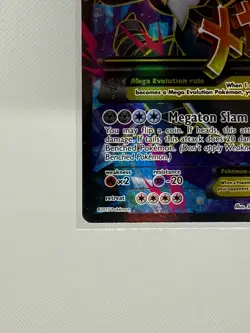 M Aggron EX- Ultra Rare, Primal Clash (2015) Full Art Holo Pokemon XY 154/160 - Image 4