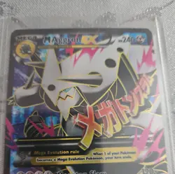 2015 Pokemon XY Primal Clash M Aggron-EX #154/160 Full Art Ultra Rare - Image 2