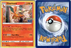Charizard 010/078 Holo Rare Pokemon GO Pokemon NM Inc. - Image 3