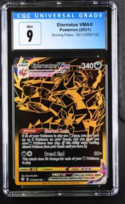 2021 Pokemon Eternatus VMAX SV122/SV122 Shining Fates CGC 9 - Image 1