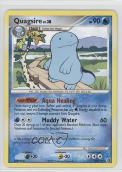 Quagsire Pokemon Diamond & Pearl Secret Wonders #60 2007 - Image 1