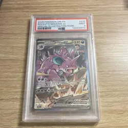 Pokemon TCG Team Rocket's Nidoking ex 233/182 SIR Holo PSA 9 EN 2025 - Image 1