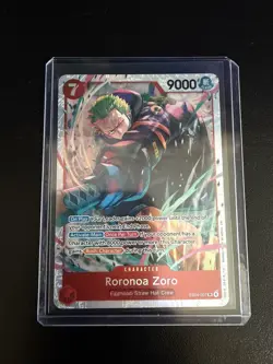 One Piece Card Game - Roronoa Zoro EB04-007 SR ENGLISH OP15 - Image 1