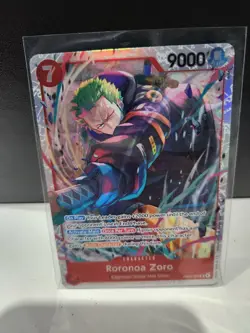 One Piece Roronoa Zoro EB04-007 SR ENGLISH OP15 - Image 1