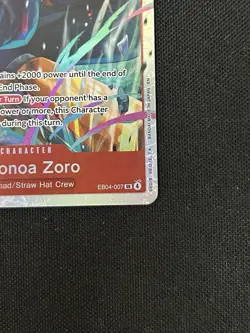 Roronoa Zoro | EB04-007 | SR | One Piece TCG | OP15-EB04 English - Image 4