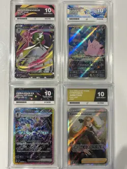 4x Pokemon Graded Slabs ACE 10 Lot Bundle Collection - Image 1