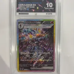 4x Pokemon Graded Slabs ACE 10 Lot Bundle Collection - Image 5