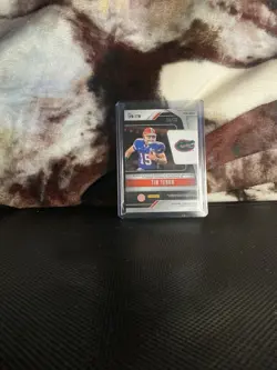 2025 Panini Prizm Draft Picks Tim Tebow Florida Gators Gold Prizm Auto Patch /10 - Image 2