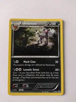 Pokemon TCG Umbreon Black Star Promo XY96 Holo Promo Card - Image 1
