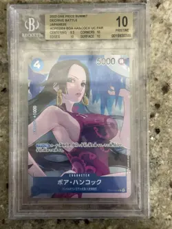 Paramount War Boa Hancock Japanese #OP02-059 BGS 10 - Image 1