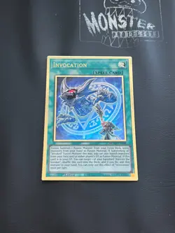 YUGIOH INVOCATION PREMIUM GOLD RARE MGED-EN044 1ST EDITION - Image 1