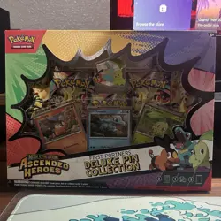 Pokemon TCG Mega Evolution—Ascended Heroes First Partners Deluxe Pin Collection - Image 1
