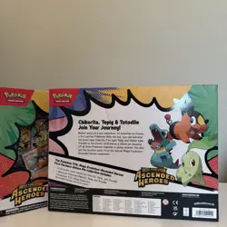 2 x Pokemon TCG Ascended Heroes First Partners Deluxe Pin Collection - Sealed - Image 2