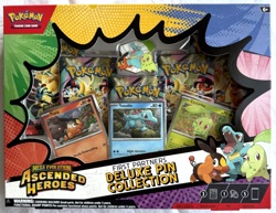 Pokemon TCG Mega Evolution Ascended Heroes First Partners Deluxe Pin Collection - Image 1