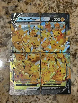 Pokemon Celebrations Pikachu V-UNION Promo Holo 4-Card Lot SWSH139-142 English - Image 1