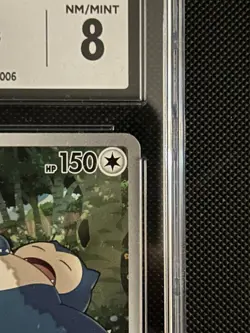 CGC 8 Snorlax AR 181/165 SV2a Pokemon Card 151 Japanese 2023 Art Rare Card Holo - Image 2