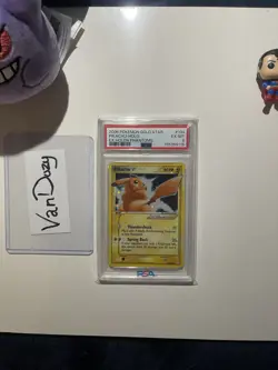 2006 POKEMON EX HOLON PHANTOMS GOLD STAR #104 PIKACHU-HOLO PSA 6 EX-MT - Image 2