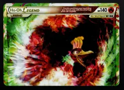 Pokemon HeartGold & SoulSilver Ho-Oh Legend (Top) 111/123 Lightly Played (LP) - Image 1