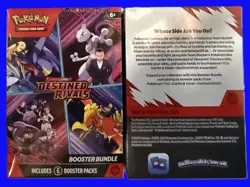 2x Pokemon DESTINED RIVALS Bundle of 6 boosters total 12 boosters - Image 2