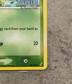 Bulbasaur 46/100 Crystal Guardians Reverse Holo 50 HP Basic Common EN - Image 3