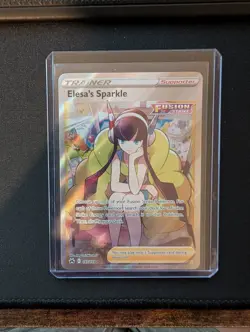 Elesa's Sparkle 147/159 Ultra Rare Crown Zenith Pokemon NM - Image 1