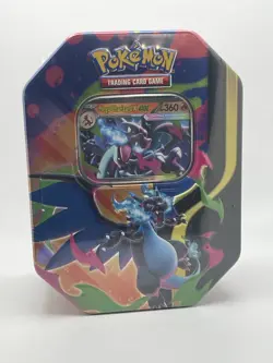 2 Pokemon TCG Mega Charizard X + Y ex Tin Bundle Sealed New - Image 3