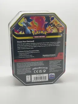 2 Pokemon TCG Mega Charizard X + Y ex Tin Bundle Sealed New - Image 4