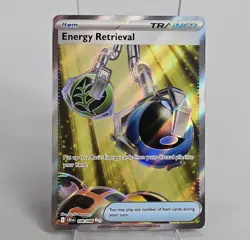 Pokemon Me04: Chaos Rising Holo Energy Retrieval 108/086 NM - Image 1