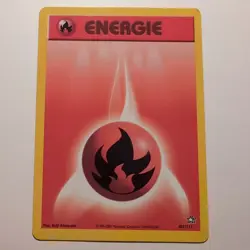 Feuer-Energie - Pokemon TCG Karte - Neo Genesis - 107/111 - 2000 - Deutsch - Image 1