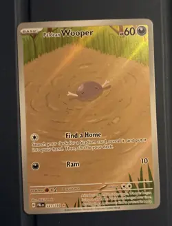 The Pokemon Company Paldean Wooper 221/193 Illus Rare Holo - Image 1