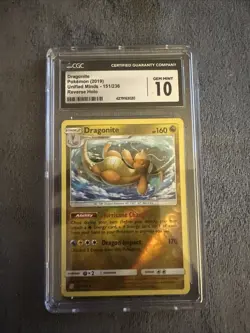 Pokemon TCG Dragonite Unified Minds 151/236 Reverse Holo - Image 2