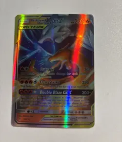 Pokemon TCG Reshiram & Charizard GX Sm-Unbroken Bonds 20/214 Ultra Rare Holo - Image 1