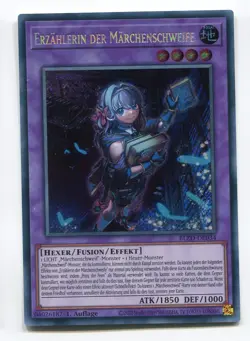 Yu-Gi-Oh! Erzahlerin der Marchenschweife Secret Rare BLZD-DE034 - Image 1